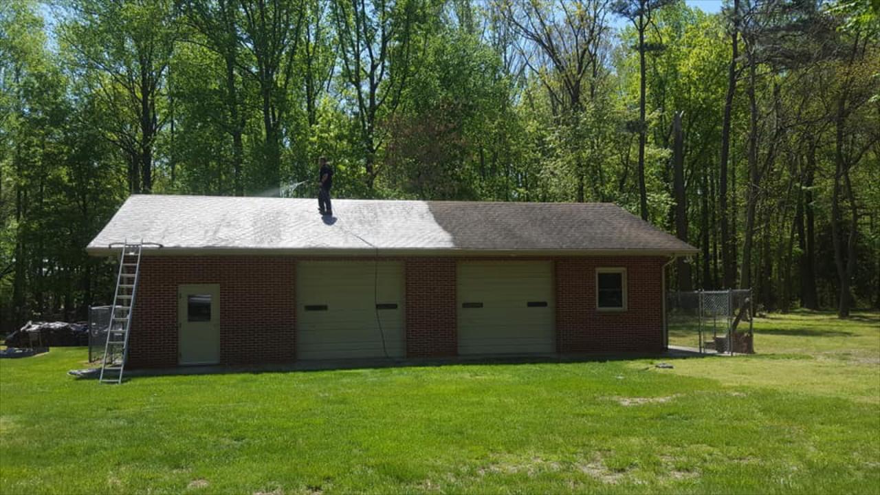 Soft Wash Roof Cleaning