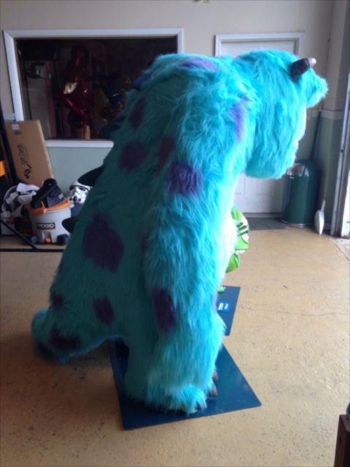 Life Size Monsters Inc Sulley, Mike and Boo