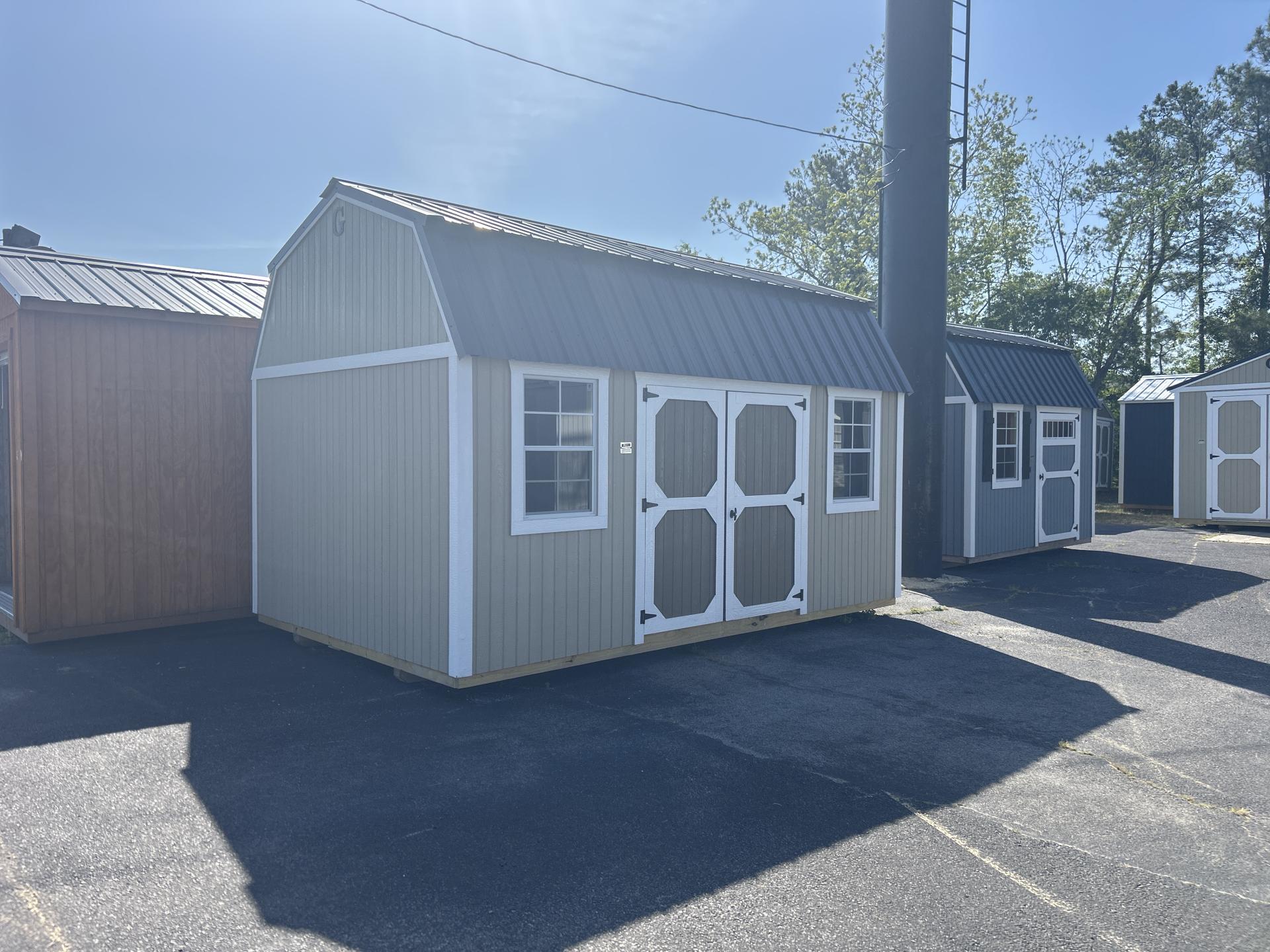 10x16 SIDE LOFTED BARN
