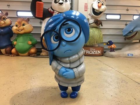 Disney Pixar Inside Out Sadness Prop