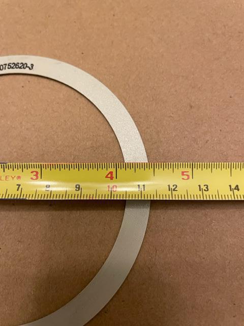 Cessna 172RG Mccauley Propeller Spinner Spacer/Shim, Plastic. New.