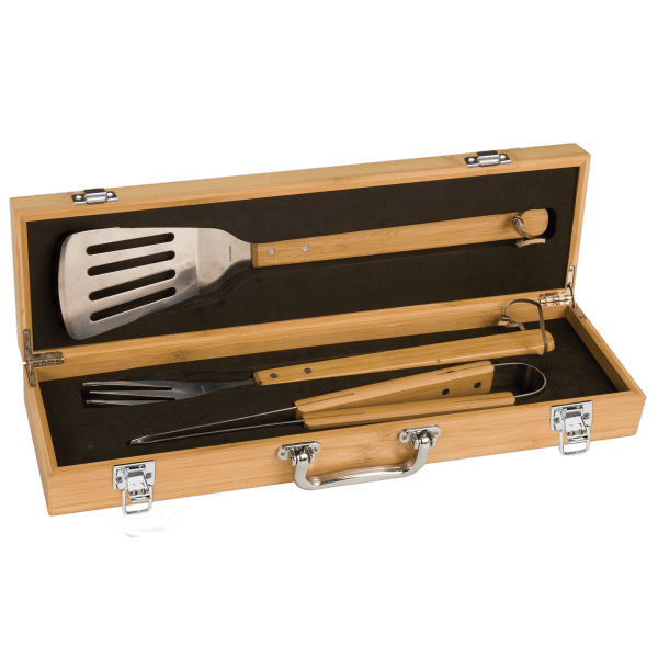 3-Piece BBQ Set in Case