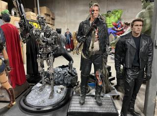 Battle Damaged T2 Terminator Arnold Schwarzenegger
