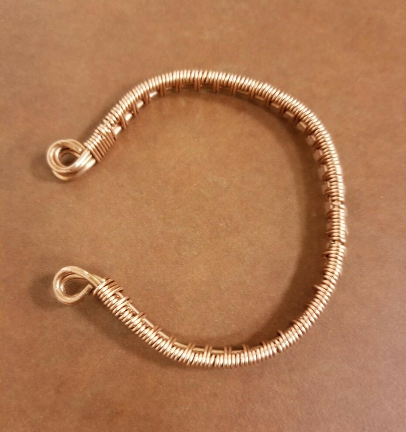 Braided Copper Bracelet