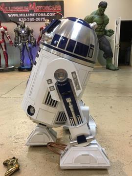 Life Size Star Wars Steel and Aluminum RC R2D2