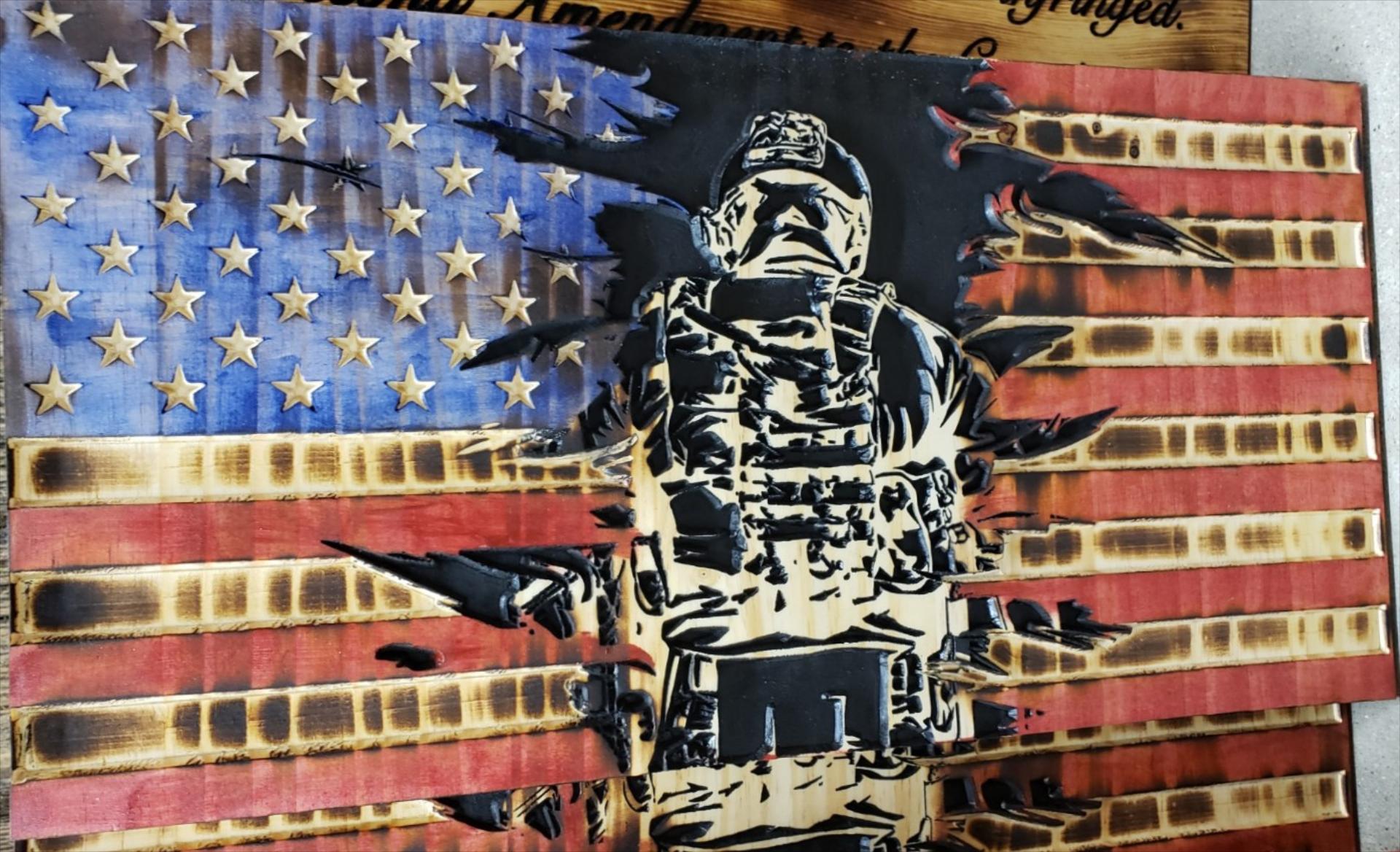 Tear Out Flags