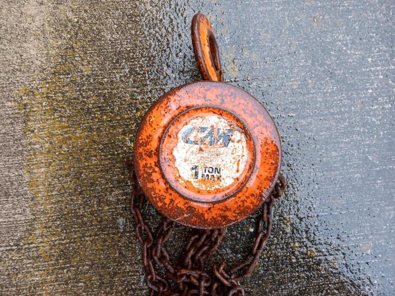 1 Ton Chain Hoist - Item # 69