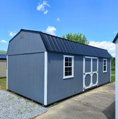 $864 OFF! 12X24 LOFTED BARN - ONLY $7,781 - $307 DOWN & $307/MONTH - NO CREDIT CHECK - EVERYONE APPROVED
