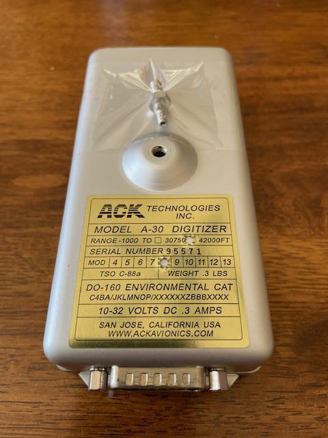 ACK Technologies A-30 Altitude Encoder. Used.