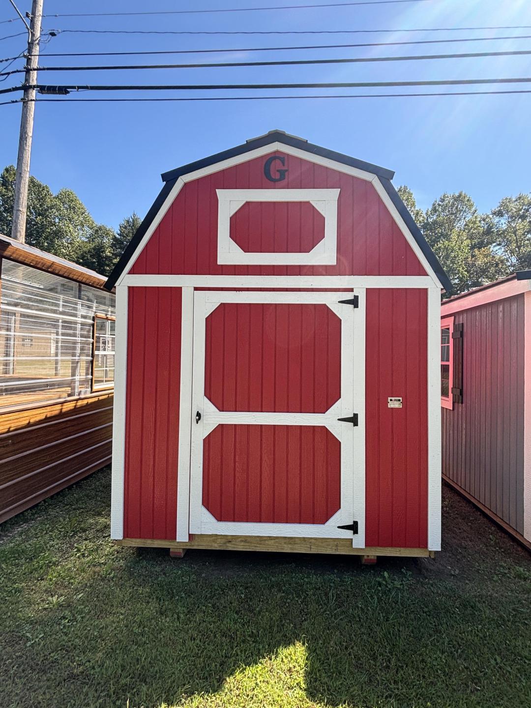 8x12 Lofted Barn