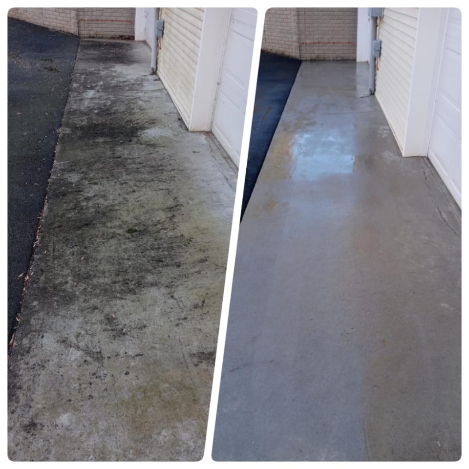 Driveway &amp; Concrete Cleaning