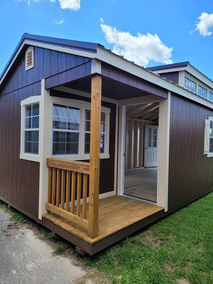 Marion - 12x24 With Side Porch