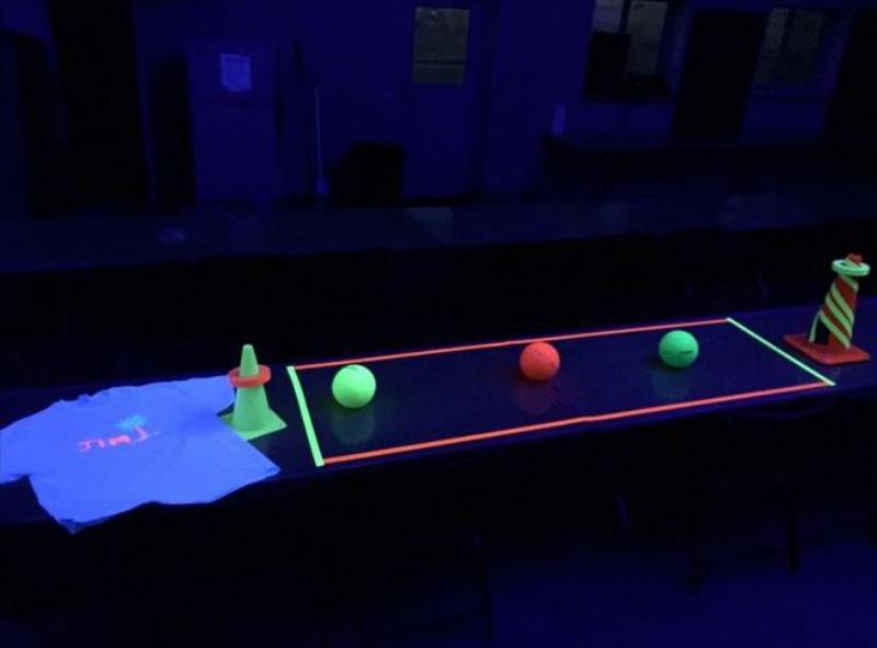 Black Light Dodgeball / Volleyball