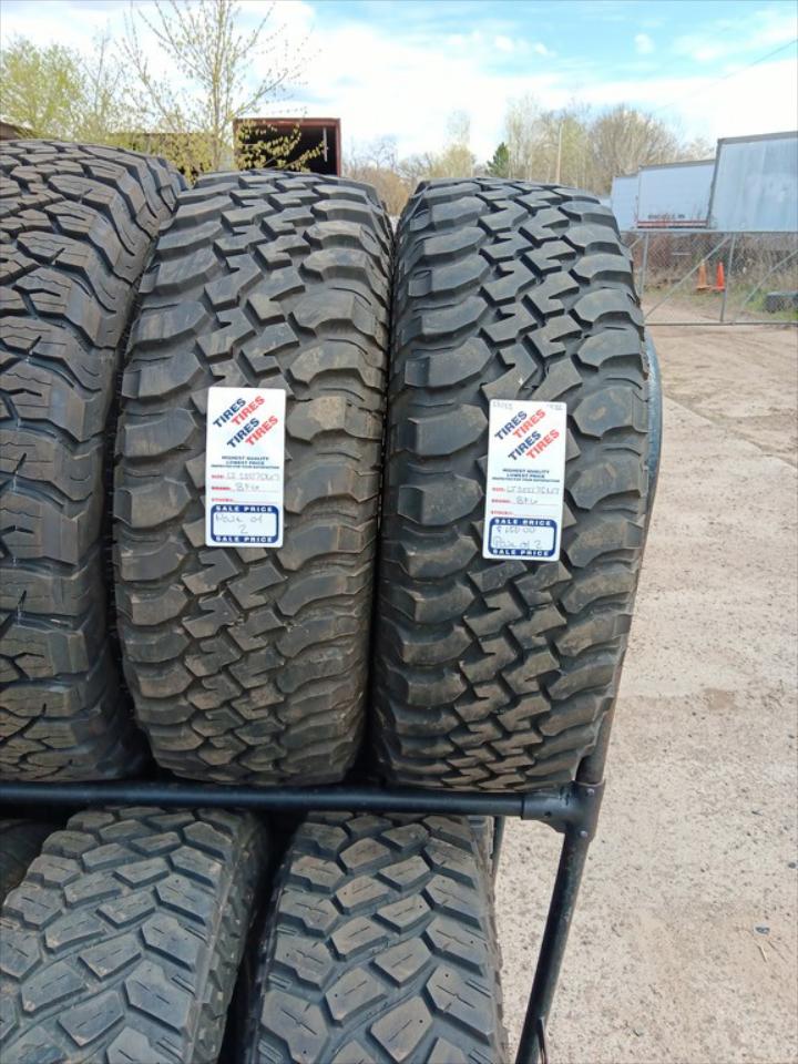 LT255/75R17 BFGoodrich Mud-Terrain T/A Tires Pair of 2