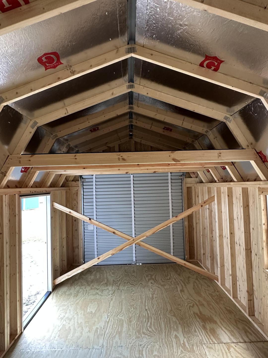 Graceland 12x28 Lofted Barn Garage - Signature Series