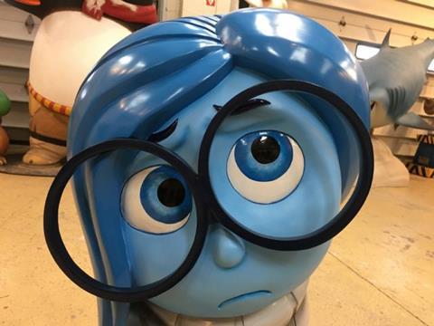 Disney Pixar Inside Out Sadness Prop