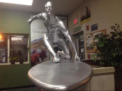 Life Size Marvel Silver Surfer