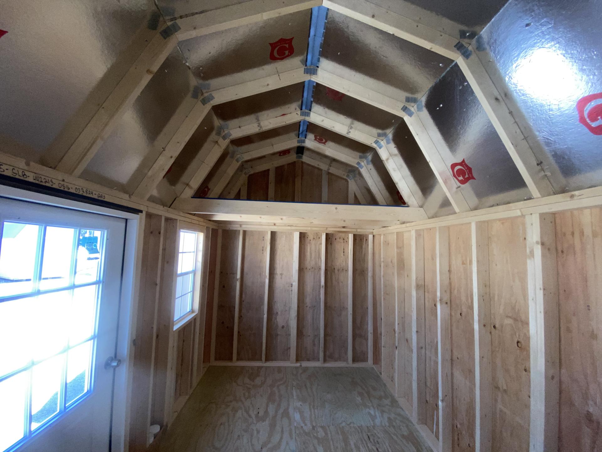 8x16 Side Lofted Barn