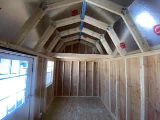 8x16 Side Lofted Barn