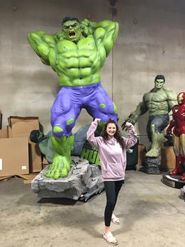 Life Size PROTOTYPE Incredible Hulk 1 of 4