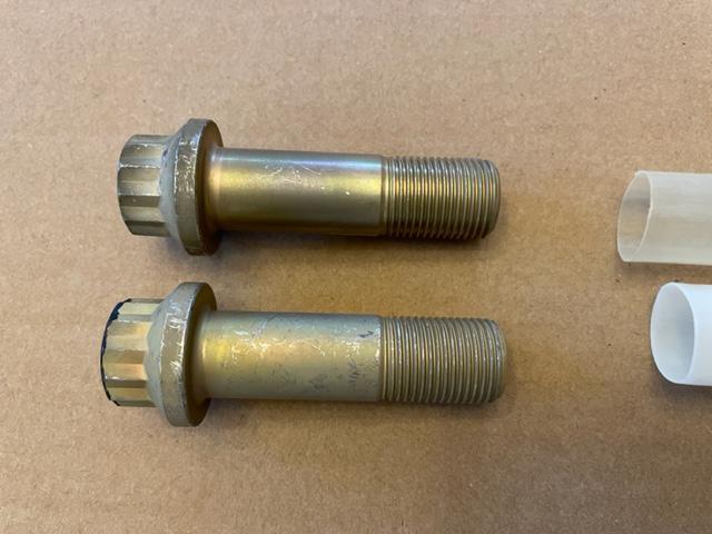 Beechcraft Baron Wing Bolts. Flanged, External Wrenching-Tension Bolt. 12 Point. New.