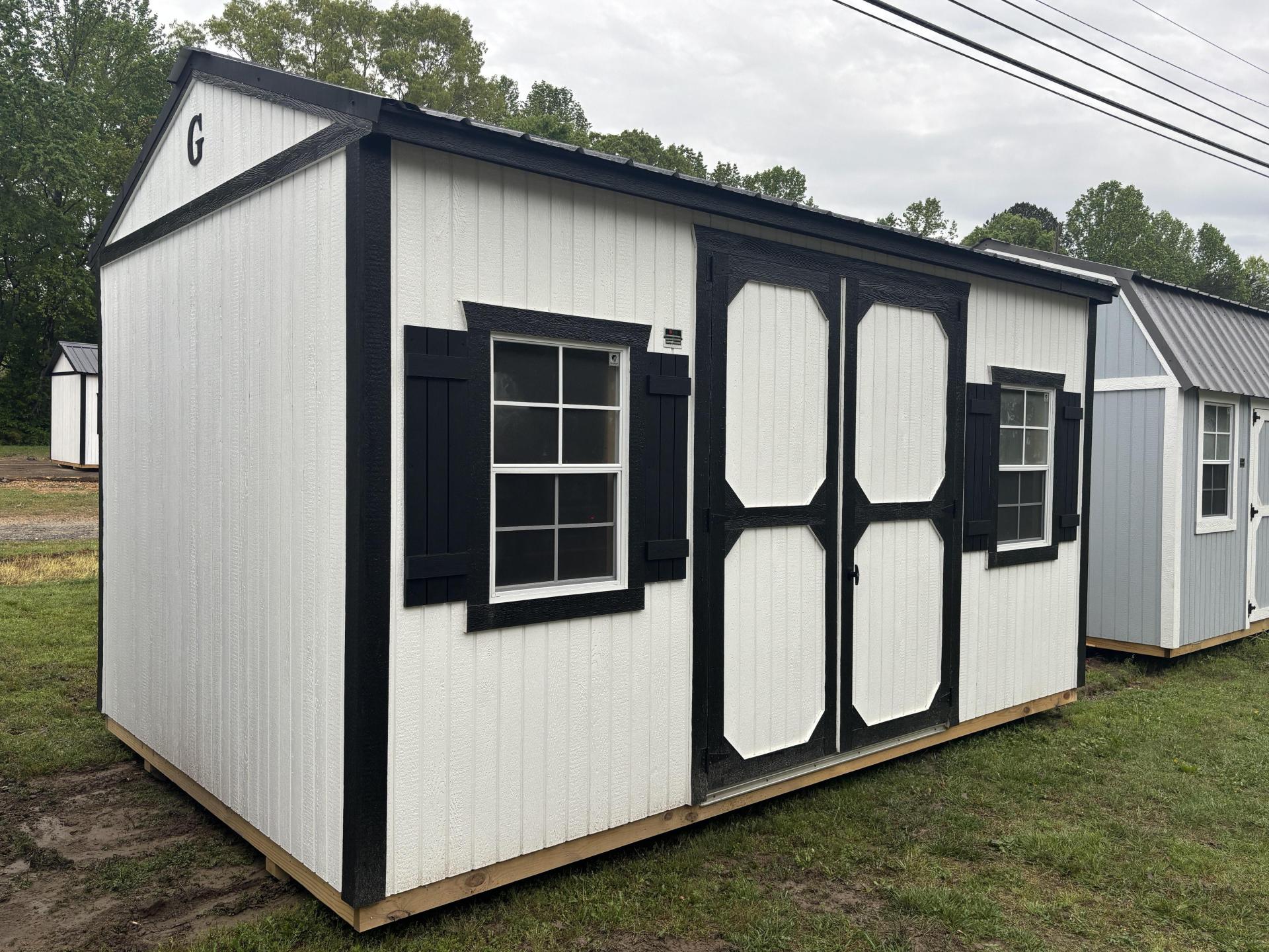 10x16 Garden Shed w/ Ramps