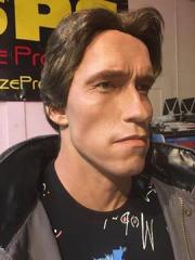 Life Size Terminator Arnold Schwarzenegger Disco Scene