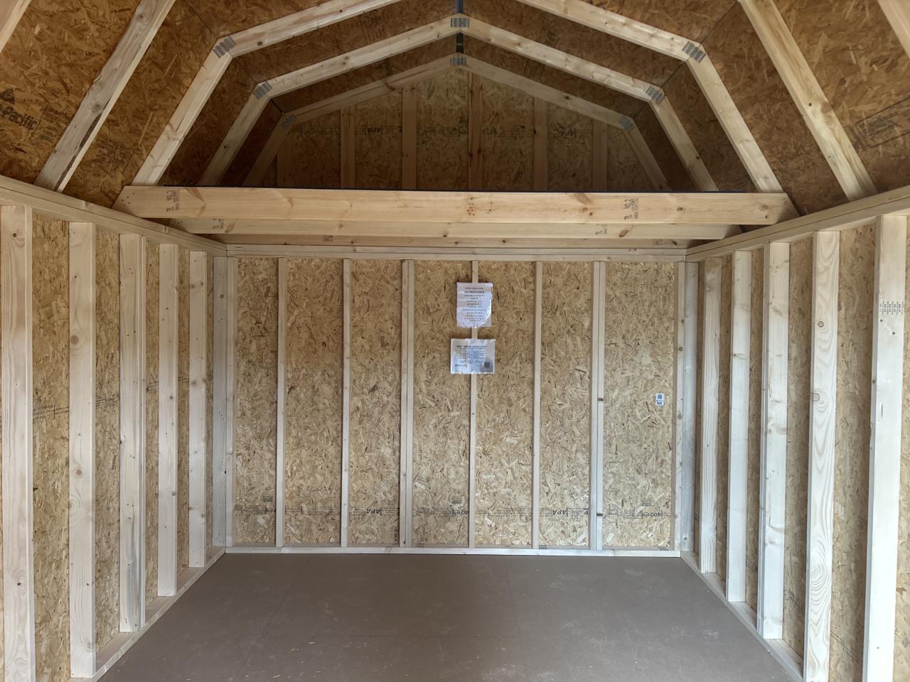 10x16 LOFTED BARN