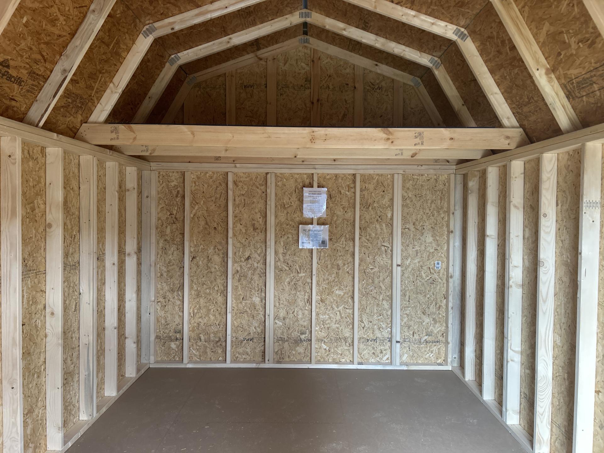 10x16 LOFTED BARN