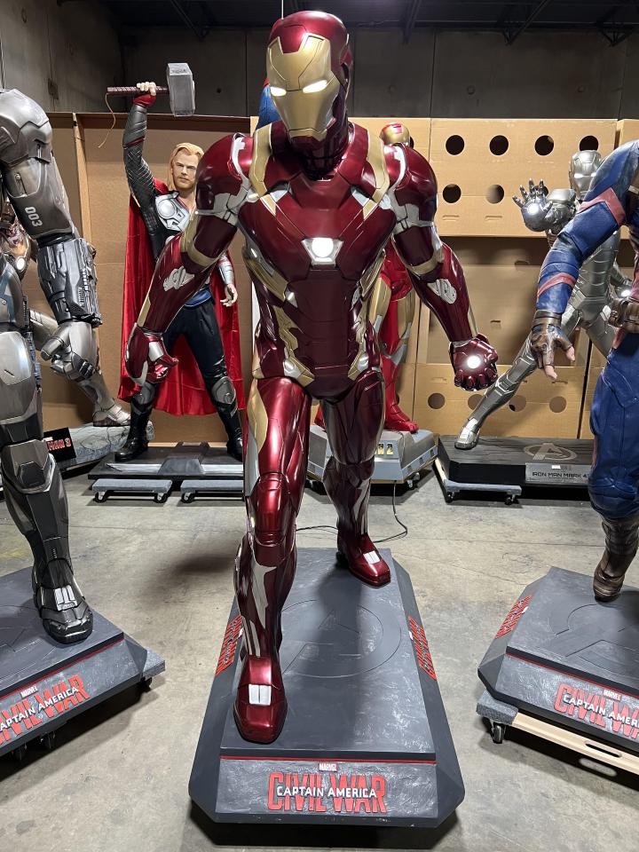 Marvel “Captain America: Civil War” 3 Piece Set War Machine Ironman