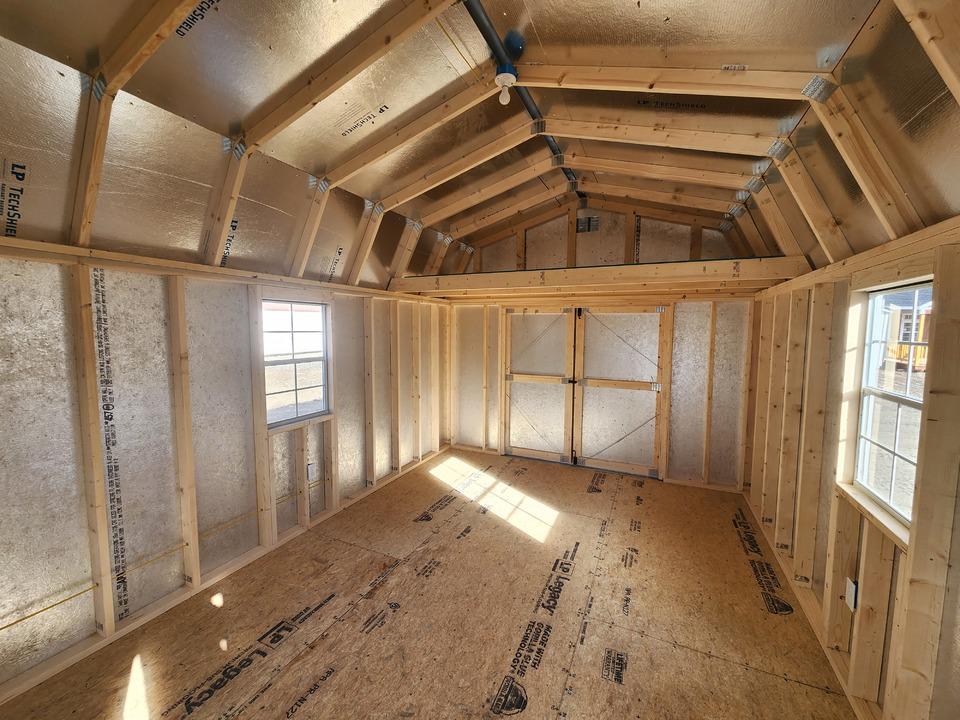 12x28 Deluxe Porch Barn