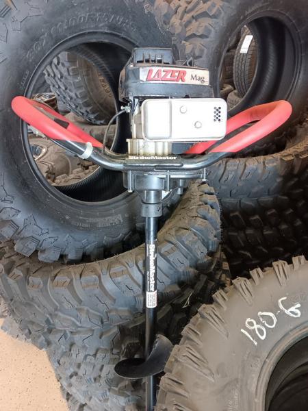 Strike Master Lazer Mag 8" Gas powered Ice Auger - Item # 137