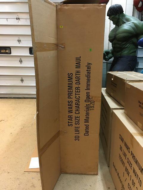 Life Size Star Wars Darth Maul Brand New in Box