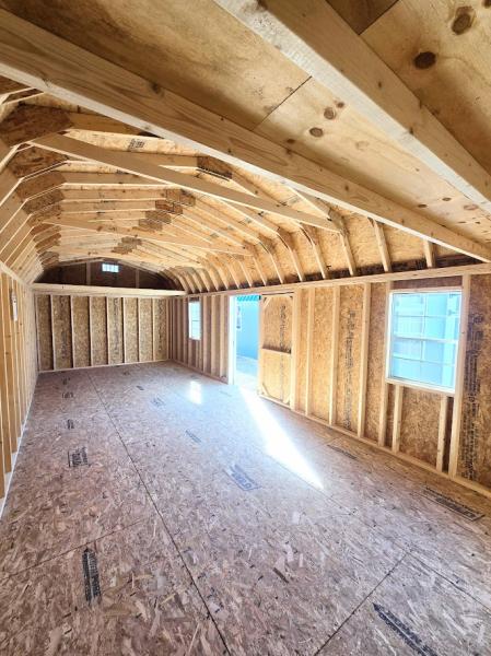 🔥SAVE $818 -12x28 LOFTED BARN - $9,415 or $372 DOWN & $372/MO -NO CREDIT CHECK -FREE DELIVERY / BLOCKS ( 50 miles )