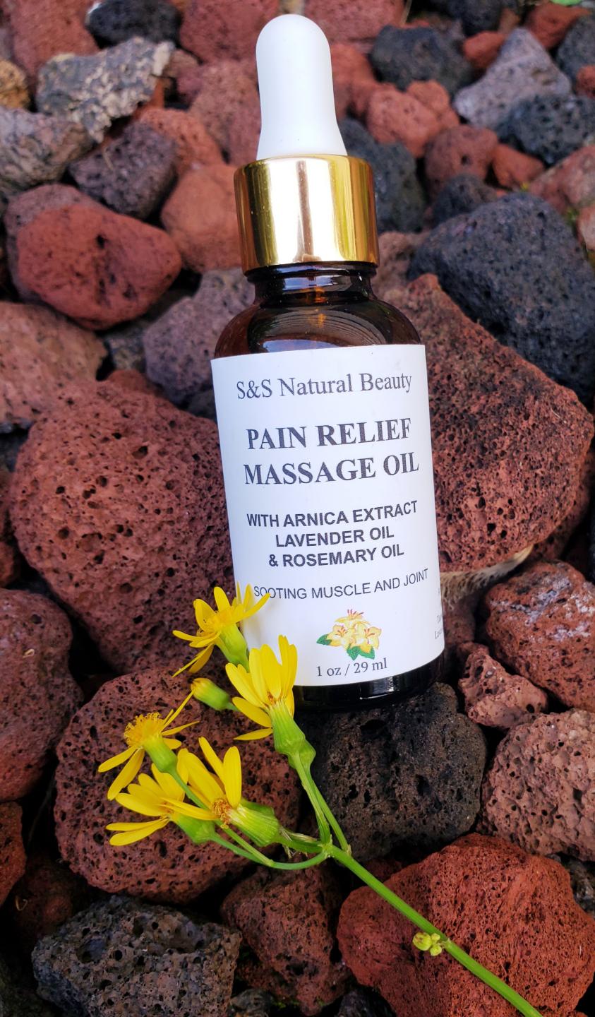Pain Relief Massage Oil