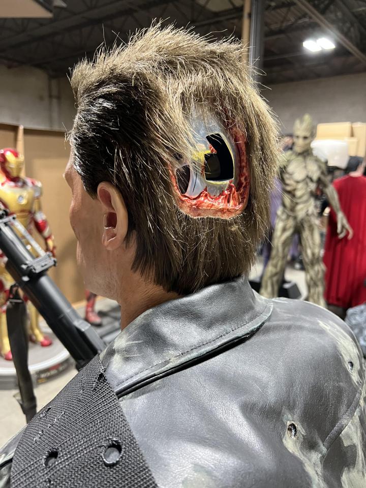 Battle Damaged T2 Terminator Arnold Schwarzenegger