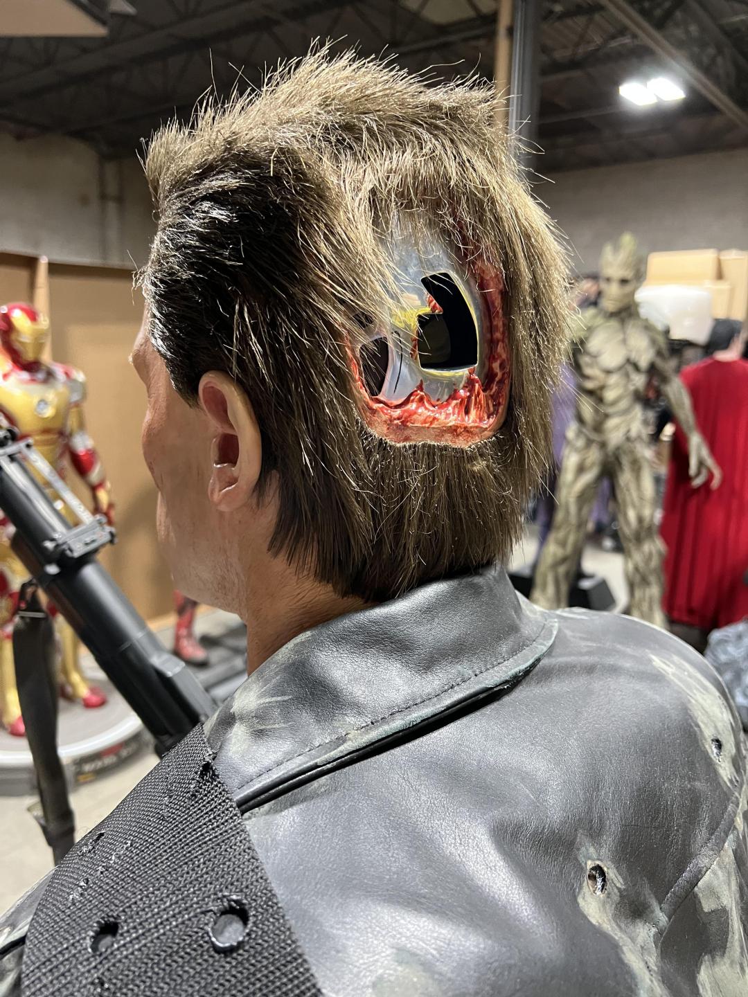 Battle Damaged T2 Terminator Arnold Schwarzenegger