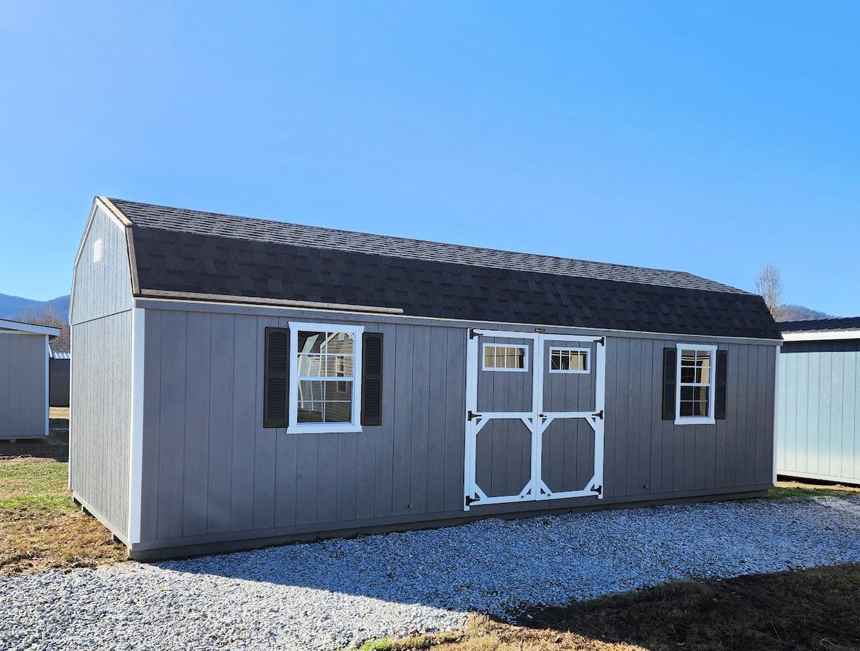 SAVE $1,139 OFF! - 12x28 BARN w/TECH-SHIELD - $10,254 or $405 DN - $405/MO RTO - NO CREDIT CHECK - EVERYONE APPROVED!