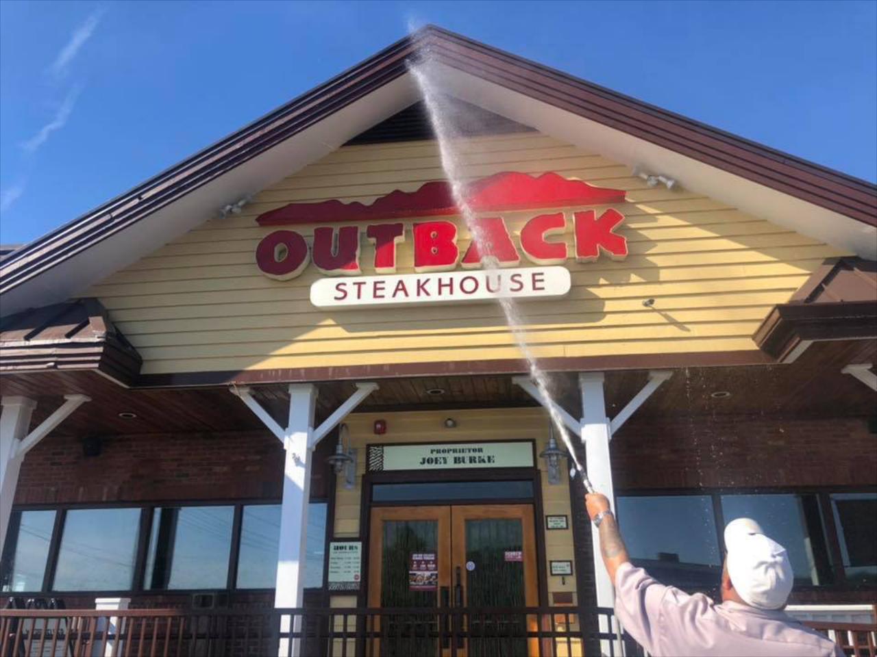 Soft Wash Building Washing