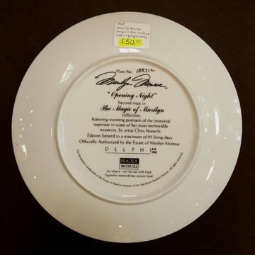 THE MAGIC OF MARILYN COLLECTION PLATE 1992