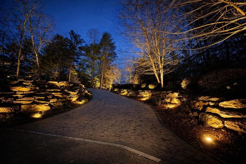 Layered Landscape Security Lighting