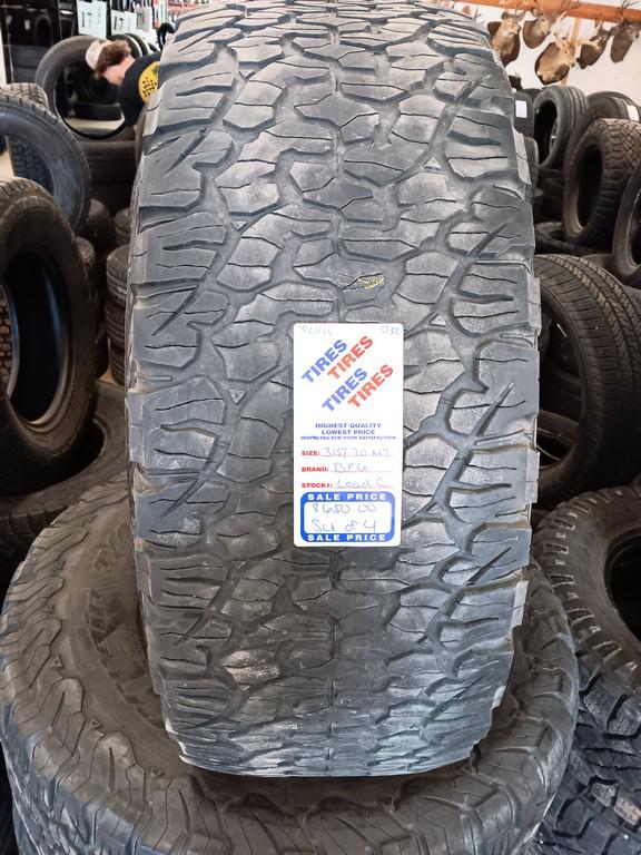 315/70R17 BFGoodrich Mud-Terrain T/A KO2 Tires Set of 4