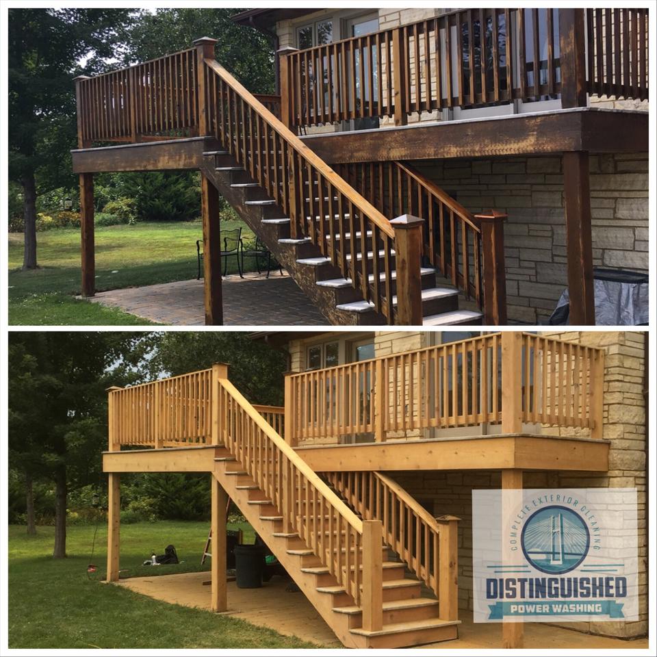 Pressure Washing In The Quad Cities Fence Deck Restoration