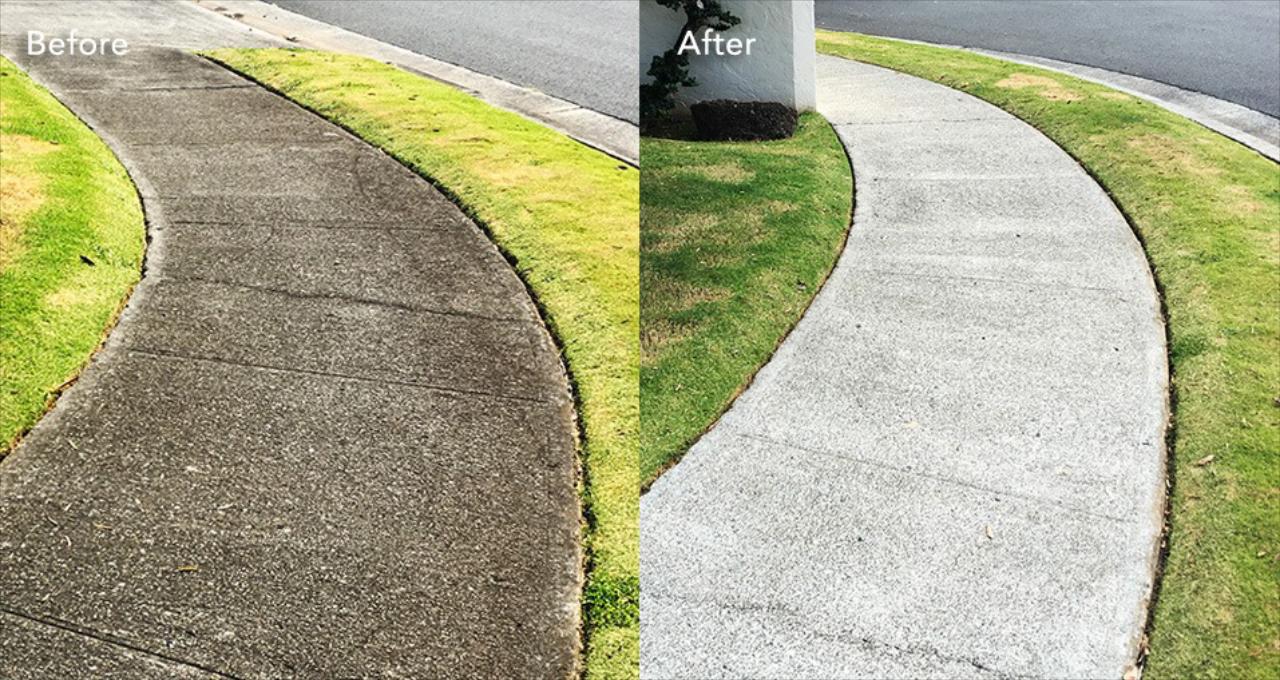 START WITH SIDEWALK AND DRIVEWAY CLEANING IN MT. HOLLY, BROWN MILLS, BURLINGTON COUNTY & OCEAN COUNTY, NJ