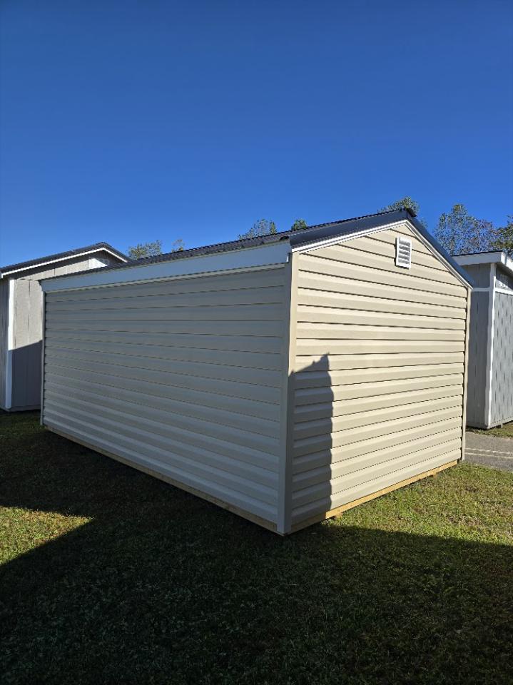 SAVE $598 OFF! - 10x16 ALL AMERICAN VINYL SHED - $5,389 - $213 DN - $213/Mo - NO CREDIT CHECK - EVERYONE APPROVED!