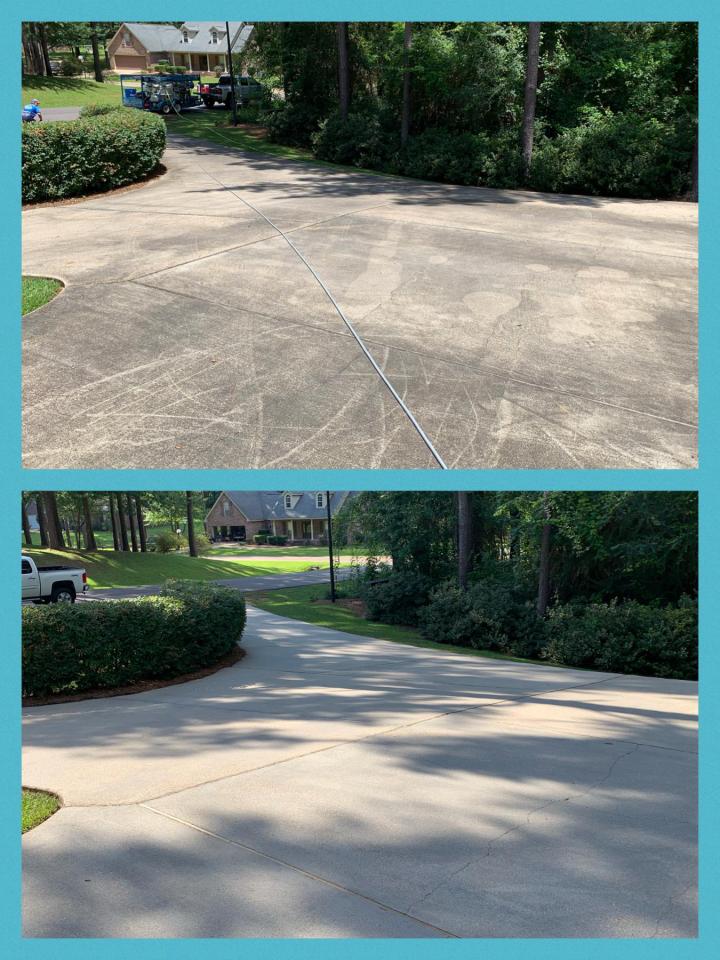 Driveway & Concrete Cleaning