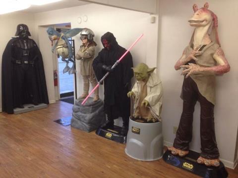 Life Size Star Wars Phantom Menace Collection