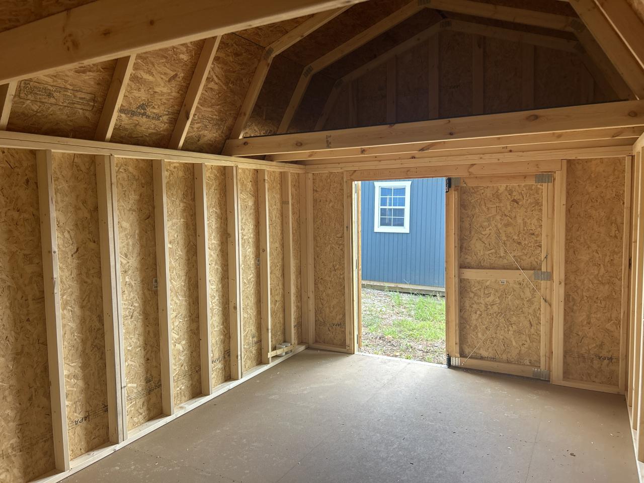 10x16 LOFTED BARN