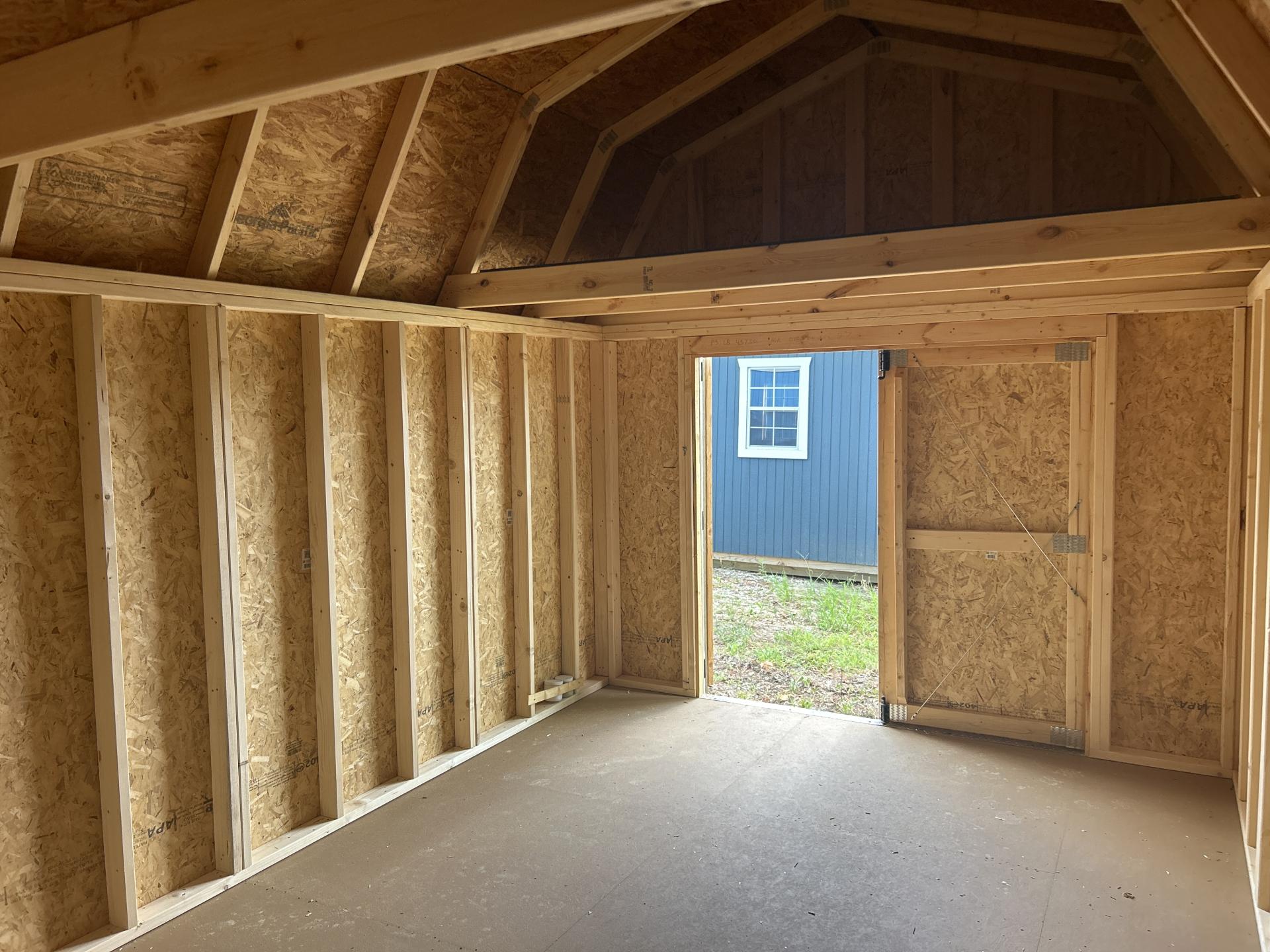 10x16 LOFTED BARN