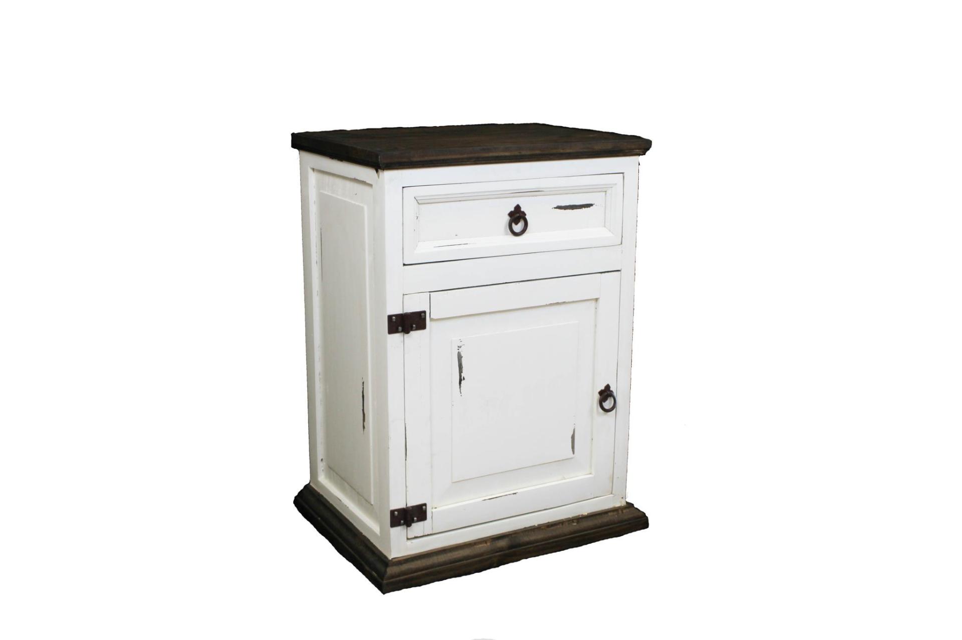 White Nightstand (Left)